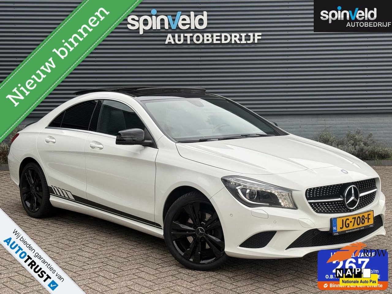 Mercedes-Benz CLA-Klasse - 180 Prestige BJ`14 Schuifdak Navi Cruise - AutoWereld.nl