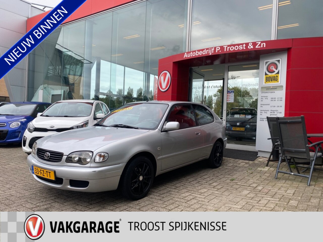 Toyota Corolla - 1.6 VVT-i Terra 1.6 VVT-i Terra,APK T/M 6-6-2026,Automaat,5 Zits,Airco.Elektrischpakket,Trekhaak,15 Inch L - AutoWereld.nl