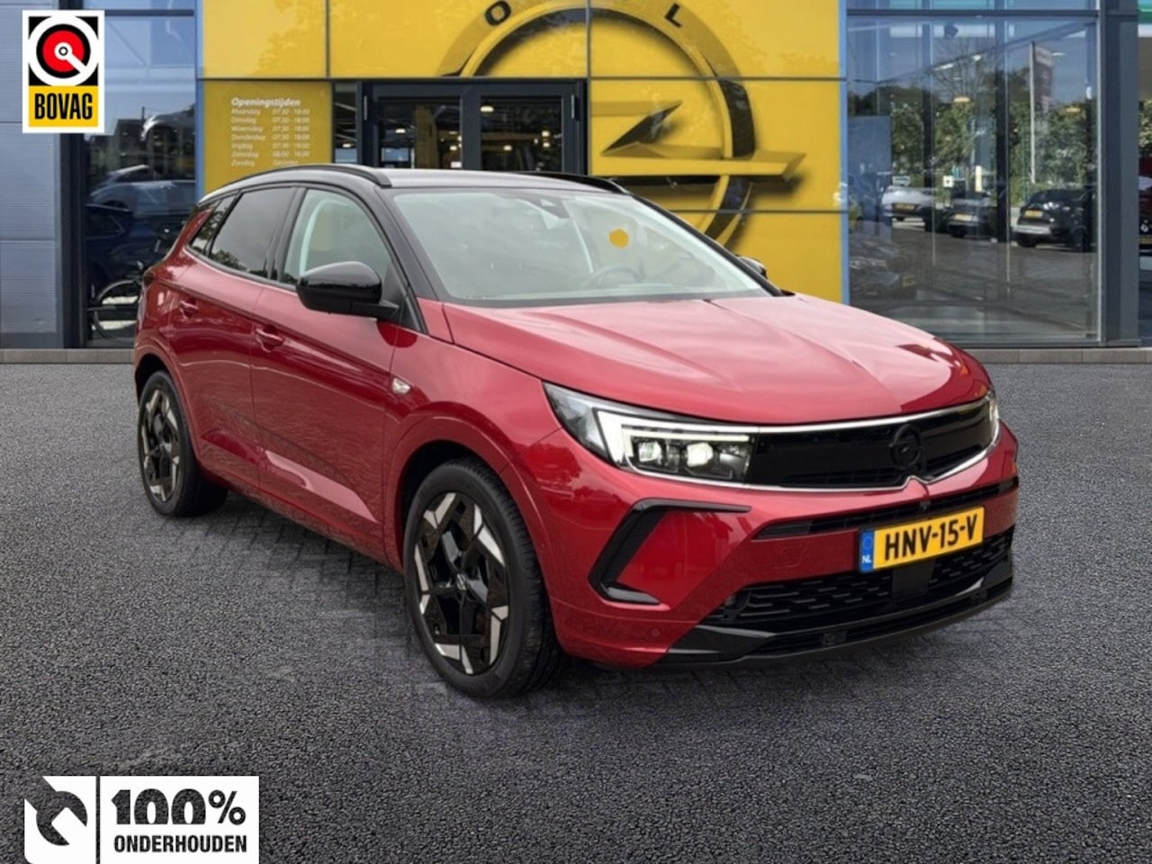 Opel Grandland - 1.6T Hybrid 4x4 GSe 300pk! | Full options | Leer | camera | prac - AutoWereld.nl