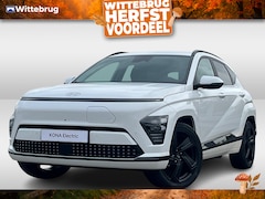Hyundai Kona Electric - Premium 65.4 kWh Volledig Elektrische Automaat met Navigatie, Lederen bekleding en Stoelve