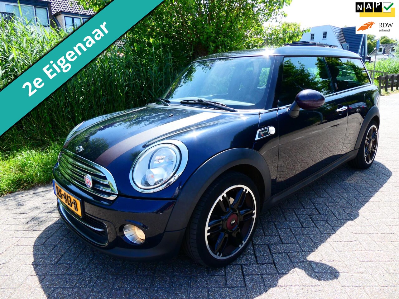 MINI Clubman - Mini 1.6 Cooper Hampton 122pk Clima Cruise Leder Xenon - AutoWereld.nl