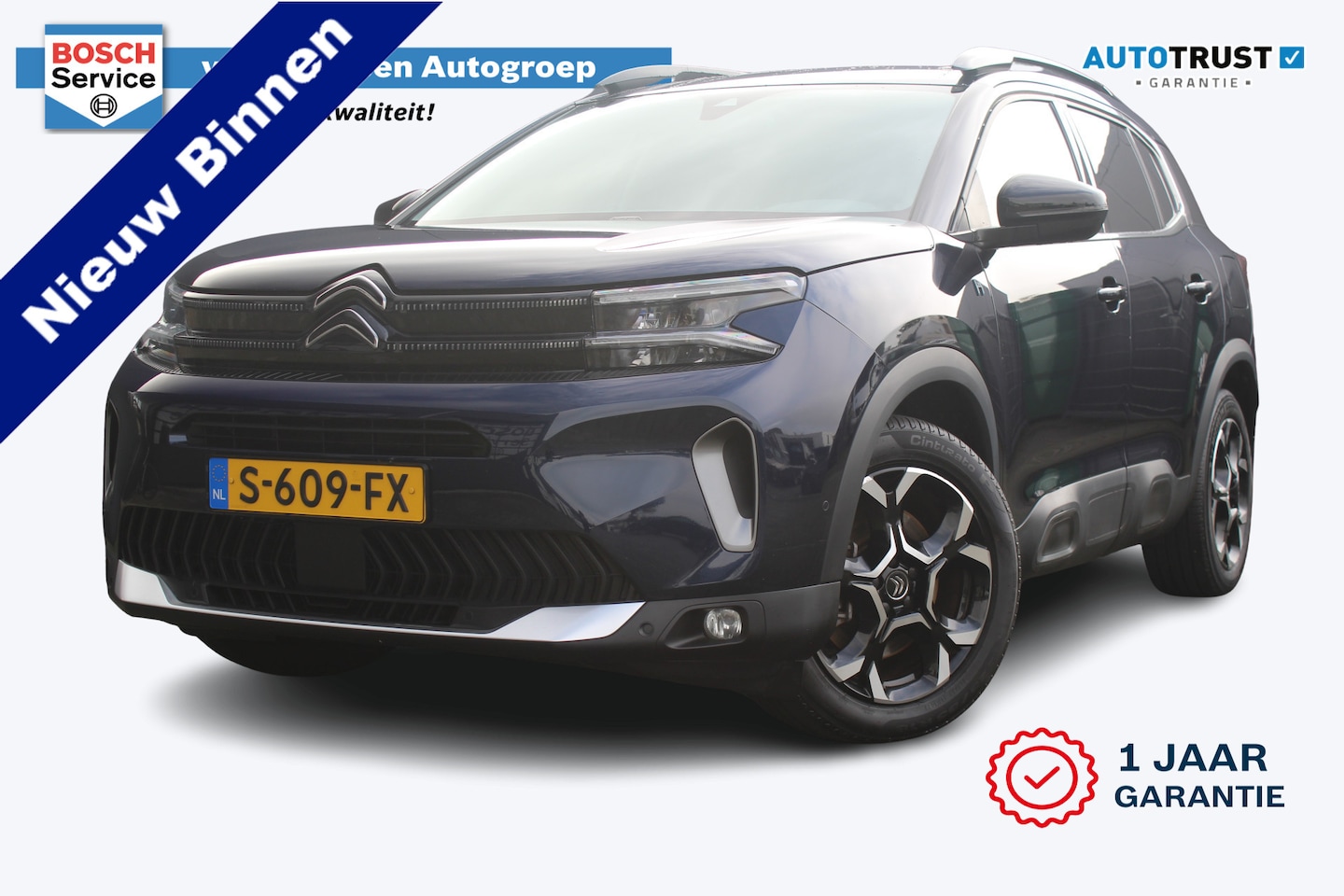 Citroën C5 Aircross - 1.6 Plug-in Hybrid 225 Business Plus | Incl. 12 maanden garantie | Trekhaak | Parkeersenso - AutoWereld.nl