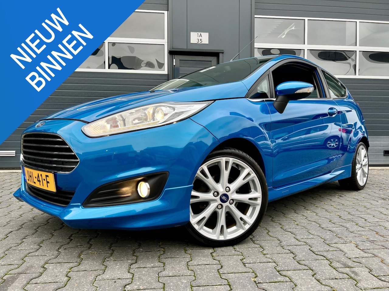 Ford Fiesta - 1.0 SPORT *ST-LINE*LEER*KEYLESS*ECC* - AutoWereld.nl