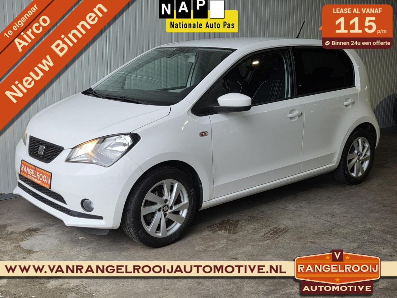 SEAT Mii - 1.0 Sport Connect 1.0 Sport Connect, 1e eig., airco, cruise, 15" lmv - AutoWereld.nl