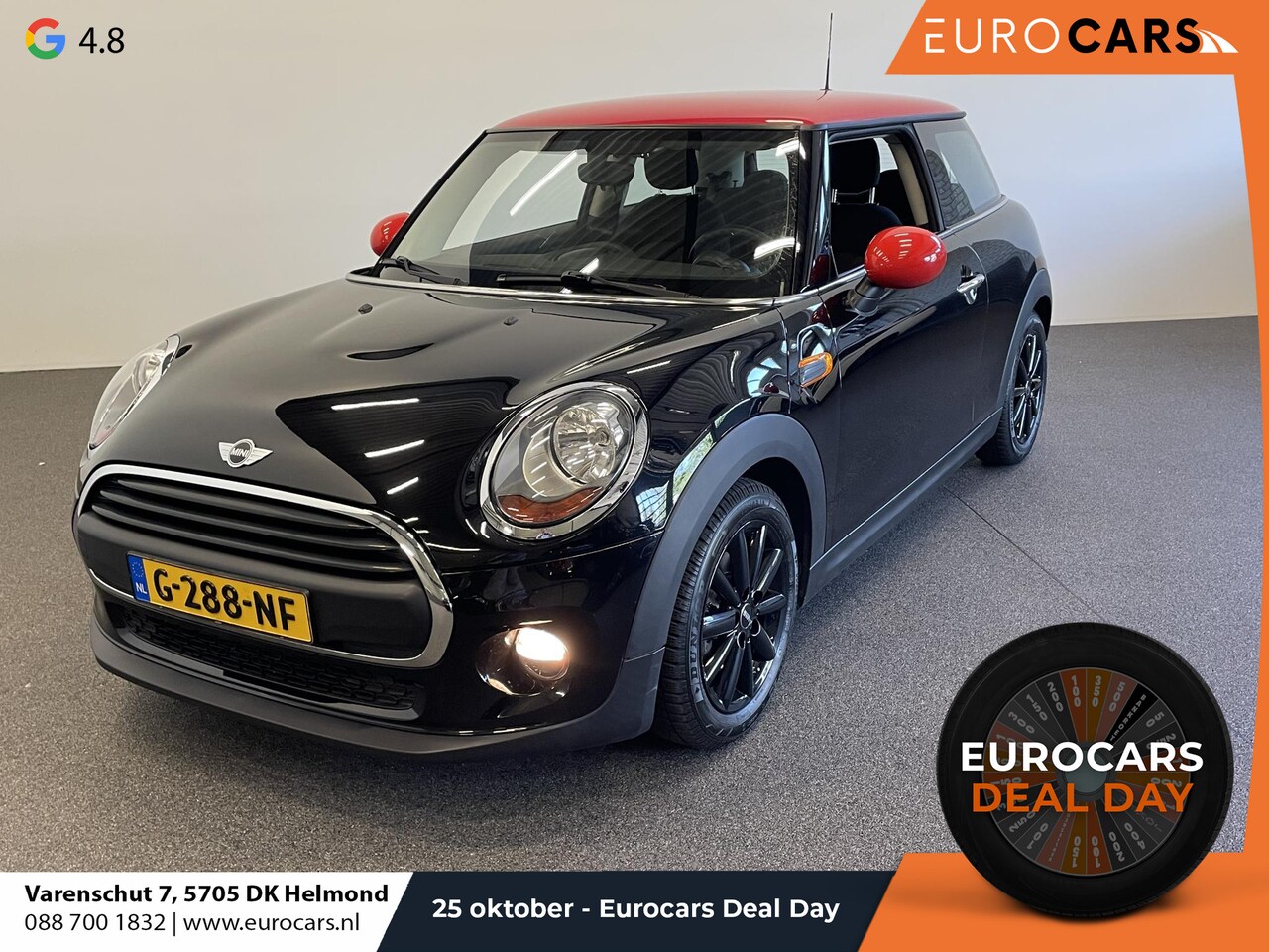 MINI One - 1.2 Business Airco Parkeersensoren achter Stoelverwarming Lichtmetalen velgen 16" - AutoWereld.nl
