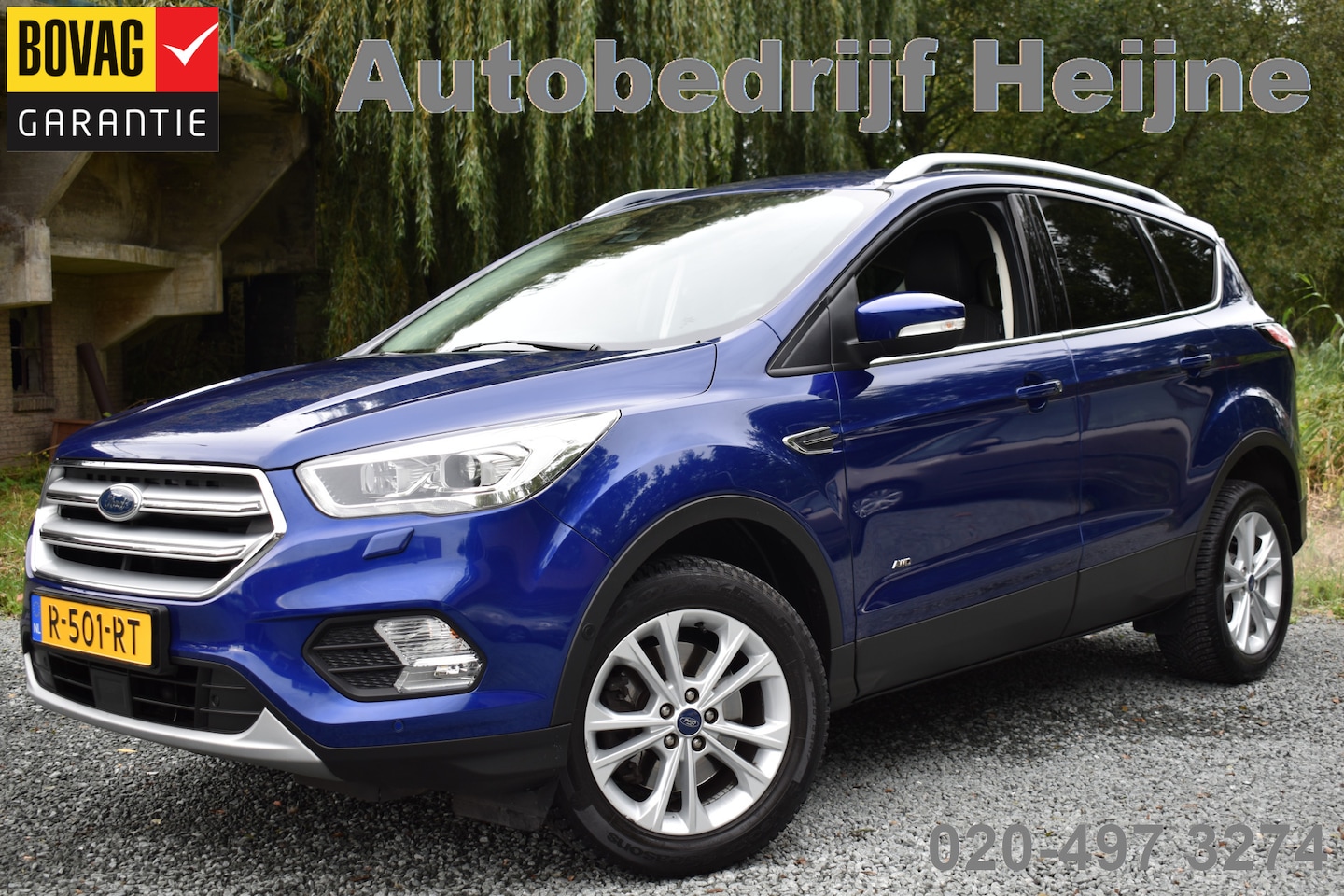 Ford Kuga - 1.5 AUT 180PK ECOBOOST TITANIUM CAMERA/NAVI/TREKHAAK - AutoWereld.nl