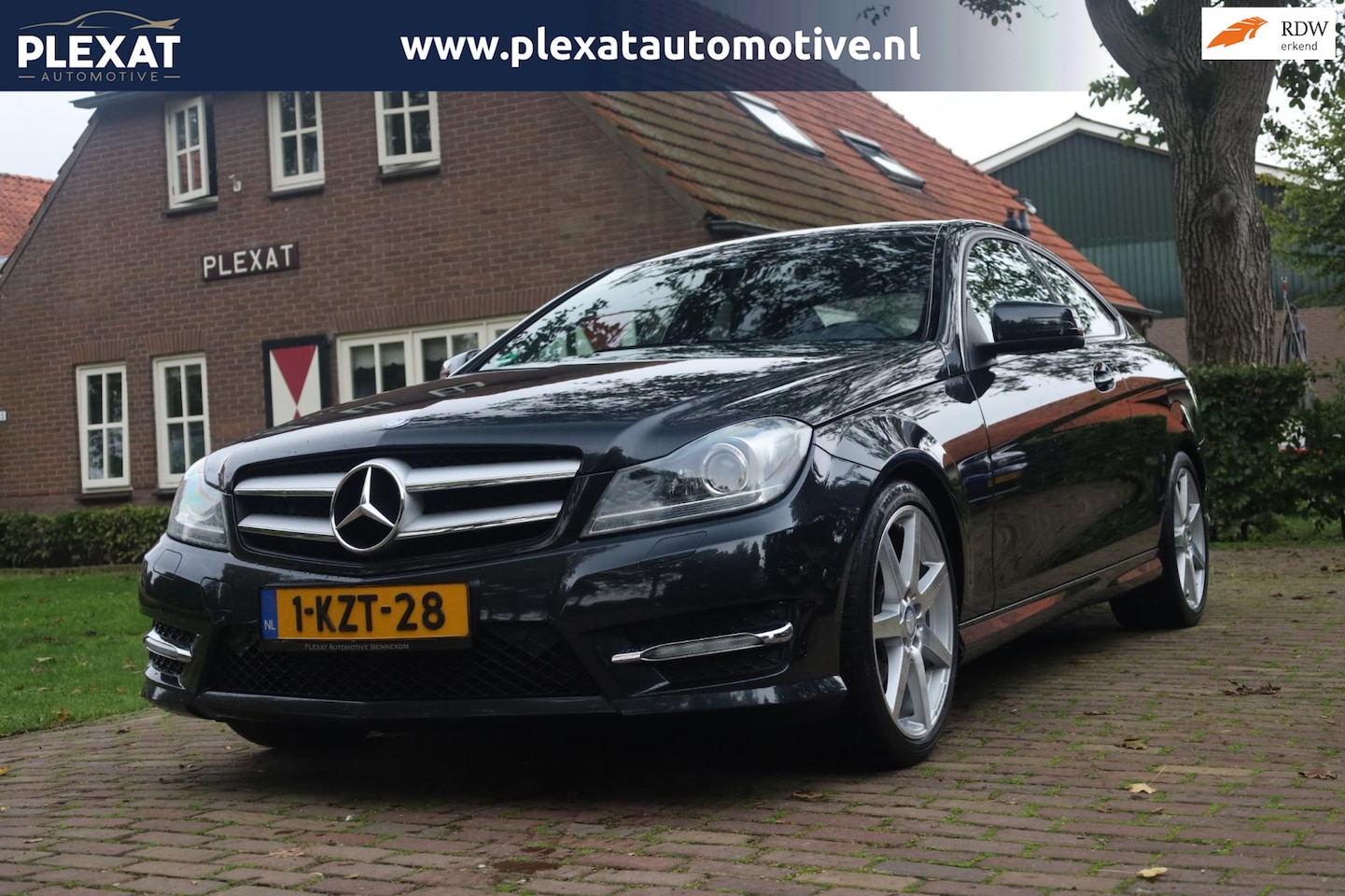 Mercedes-Benz C-klasse Coupé - 180 Aut. | AMG-Pakket | Stoelverwarming | Nette staat | PDC | Slechts 131.000KM | Historie - AutoWereld.nl