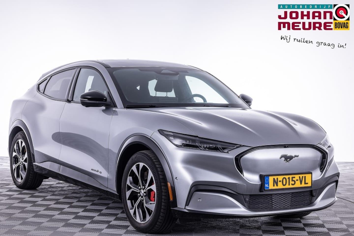 Ford Mustang Mach-E - AWD 75 kWh | SOH 95% | LEDER | B&O | CARPLAY | Full LED - AutoWereld.nl