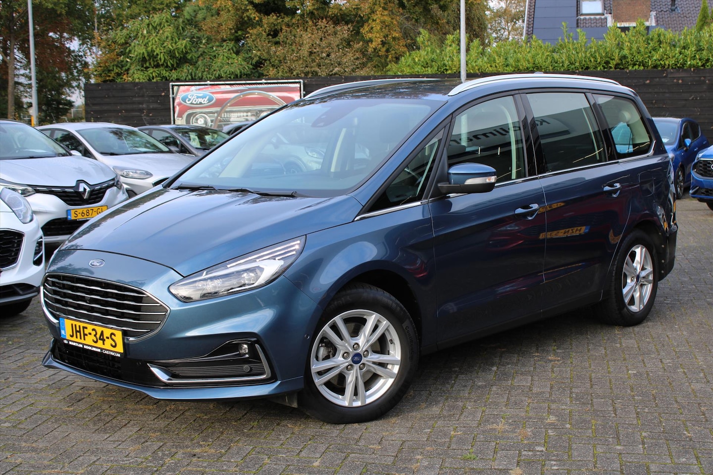 Ford Galaxy - 2.5 HEV Hybrid 190pk Automaat Titanium, Winterpack, 7 Persoons, Technology pack, Elec. ach - AutoWereld.nl