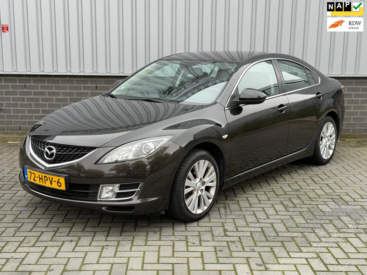 Mazda 6 - 1.8 Touring |Airco|Bluetooth|CruiseCtrl|ParkSensor| - AutoWereld.nl