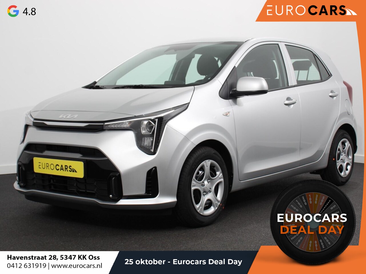 Kia Picanto - 1.0 DPI Automaat DynamicLine Kia Picanto 1.0 DPI DynamicLine Navigatie Apple Carplay/Andro - AutoWereld.nl