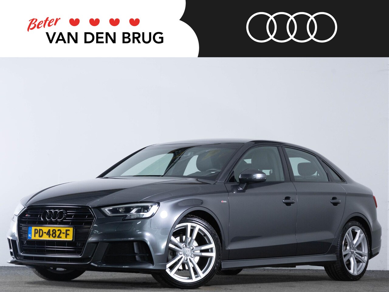 Audi A3 Limousine - S-Line 1.4 TFSI 150 PK | LED | Navigatie | Cruise Control | 18 Inch Velgen | - AutoWereld.nl