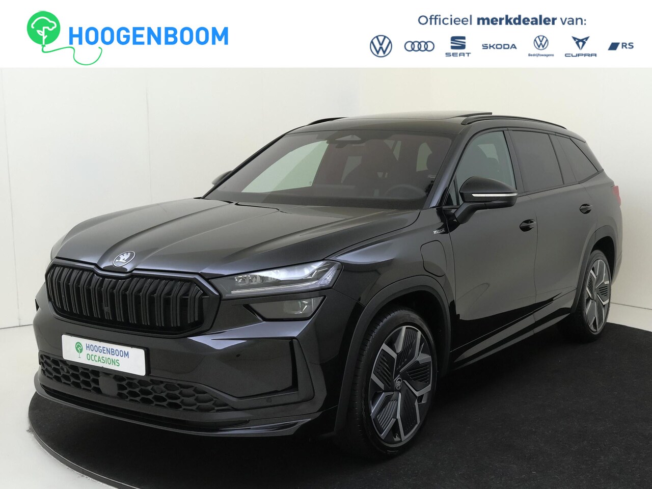 Skoda Kodiaq - 1.5 TSI PHEV Sportline Business | Panoramadak | Trekhaak | 3-zone airco | Achteruitrijcame - AutoWereld.nl