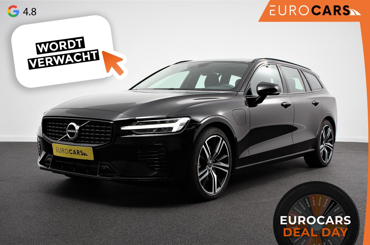 Volvo V60 - 2.0 T6 Recharge AWD R-Design | Navigatie | Harmon Kardon | Camera | Adaptive Cruise Contro - AutoWereld.nl