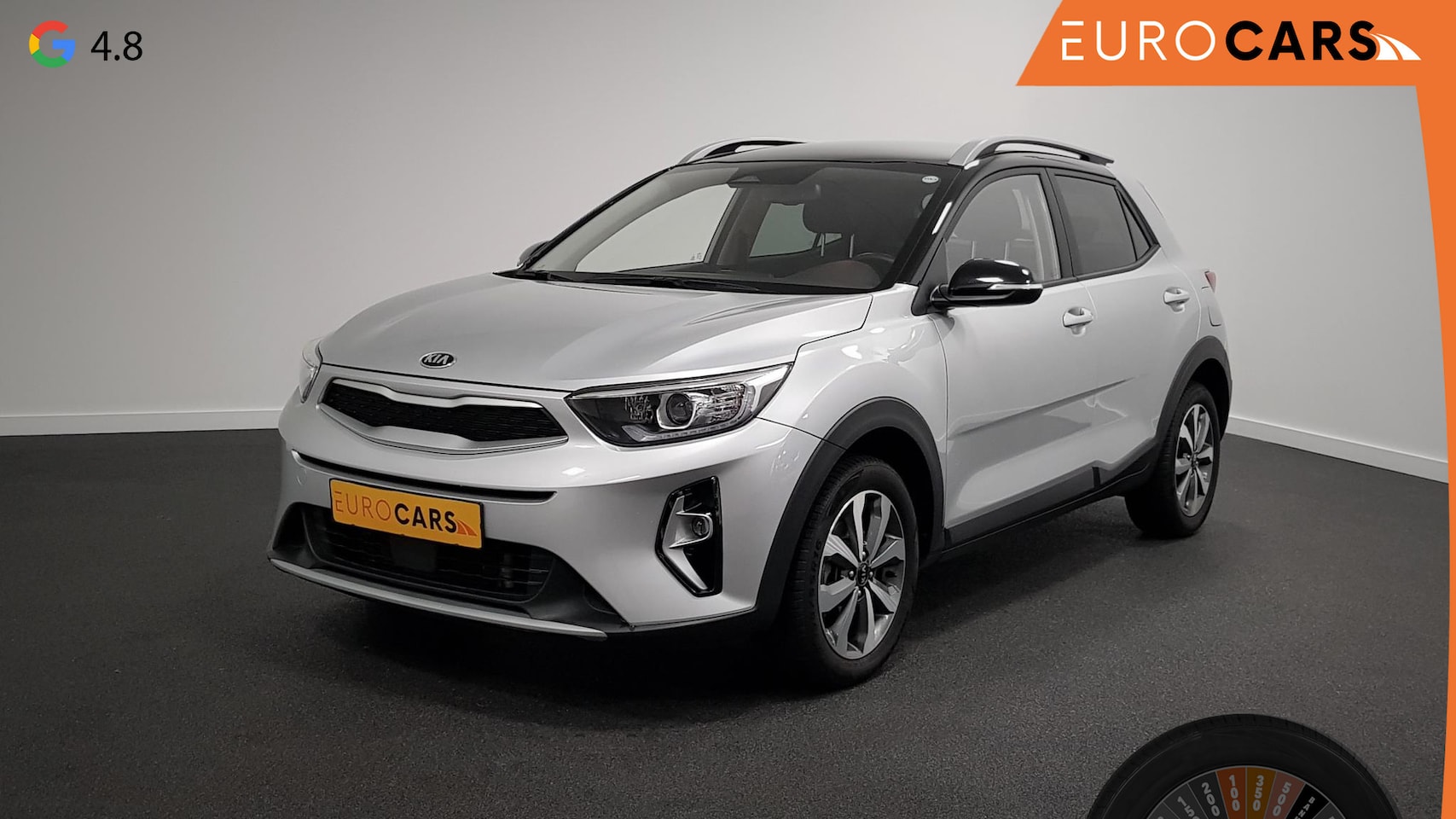 Kia Stonic - 1.0 T-GDi 120pk Automaat DynamicLine | Climate control | Navigatie | Camera | Parkeer sens - AutoWereld.nl