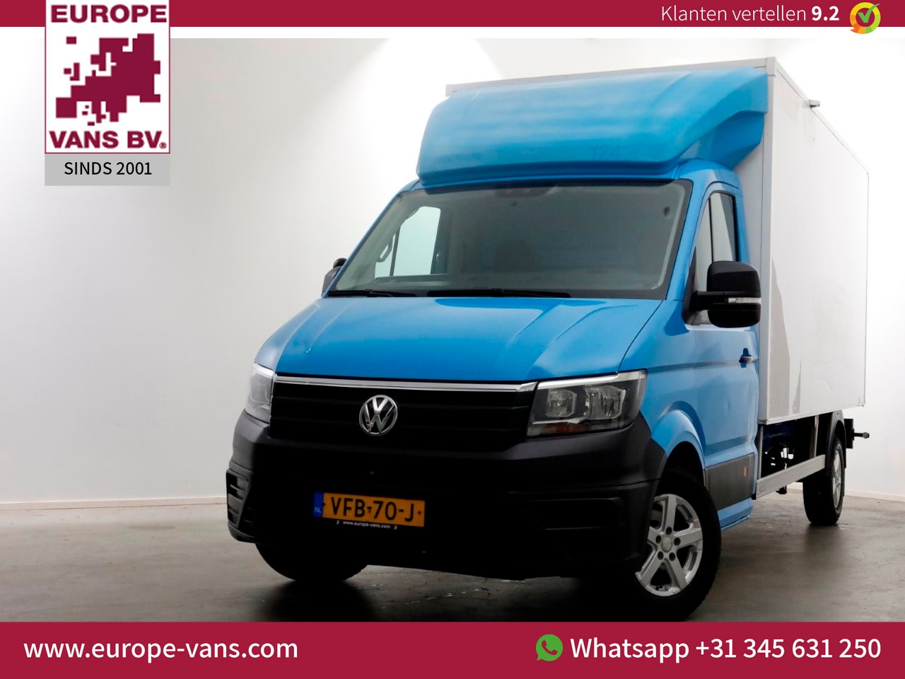 Volkswagen Crafter - 35 2.0 TDI E6 Bakwagen met achterdeuren 2 Persoons 01-2020 - AutoWereld.nl