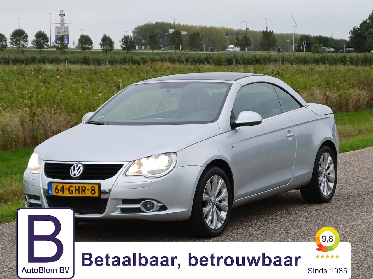 Volkswagen Eos - 1.4 TSI /Goed onderhouden !/Org.NL!/Leder/Clima/Camera/Navi/ - AutoWereld.nl