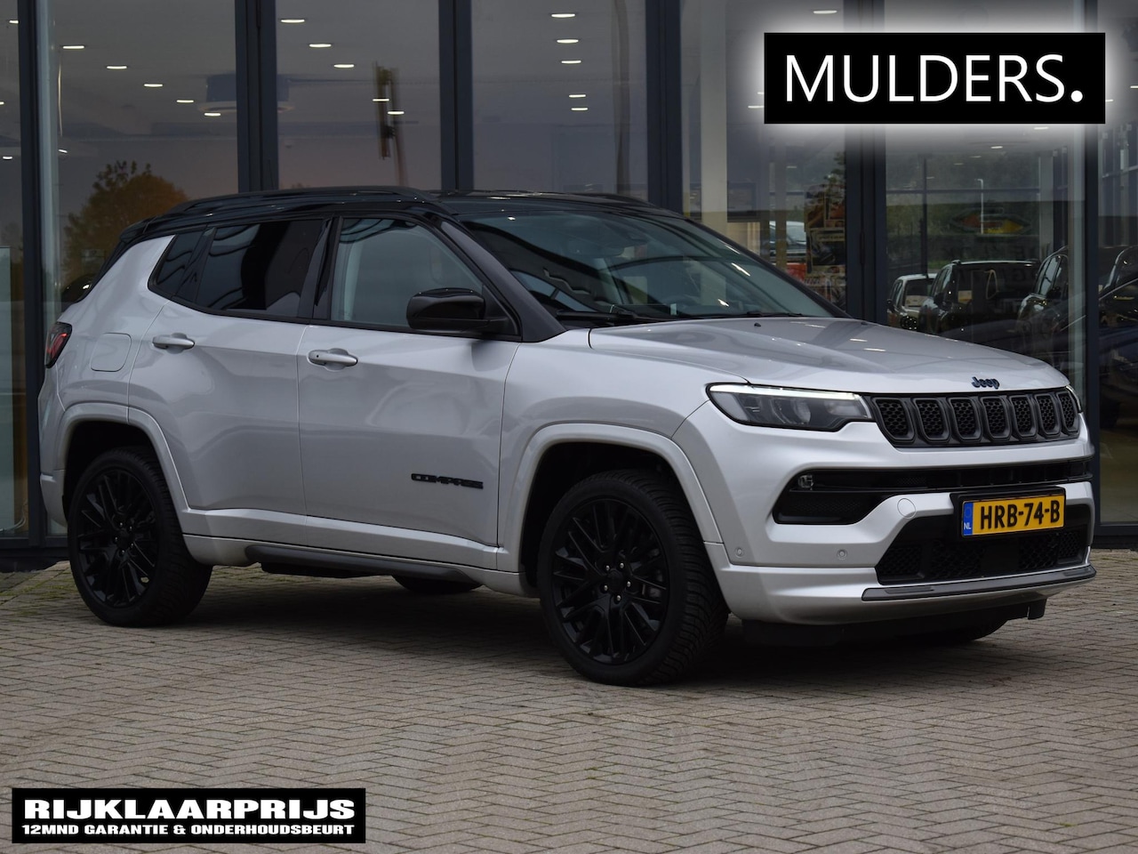 Jeep Compass - 4xe 240 Plug-in Hybrid Electric S NAVI / LEDER / CAMERA - AutoWereld.nl