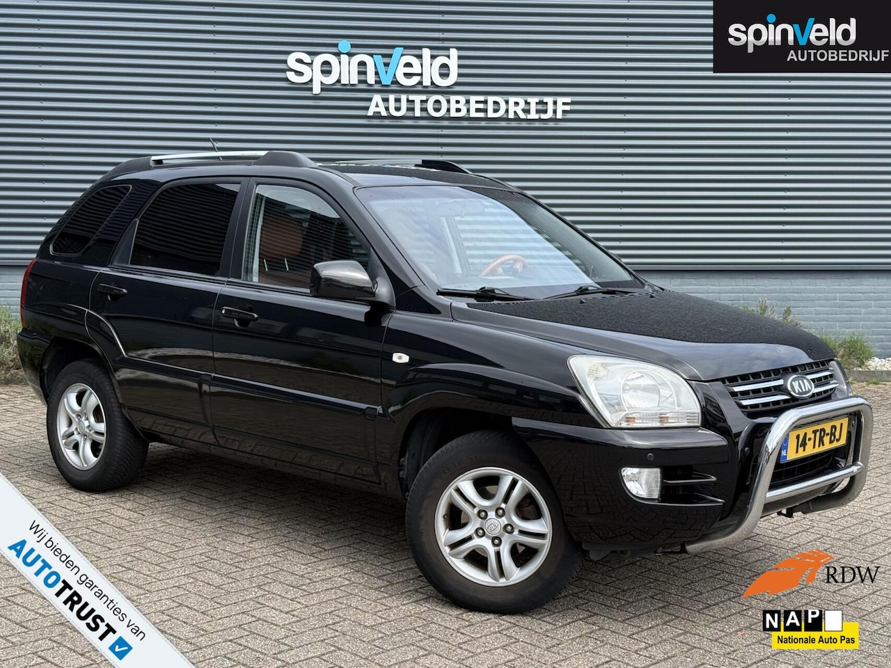 Kia Sportage - 2.0 CVVT M-bition Bj`07 NAP NL Climate Cruise Trekhaak - AutoWereld.nl