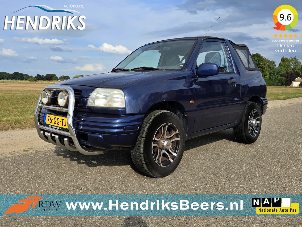 Suzuki Grand Vitara - 2.0 Cabrio 2.0 Cabrio - 128 Pk - - AutoWereld.nl