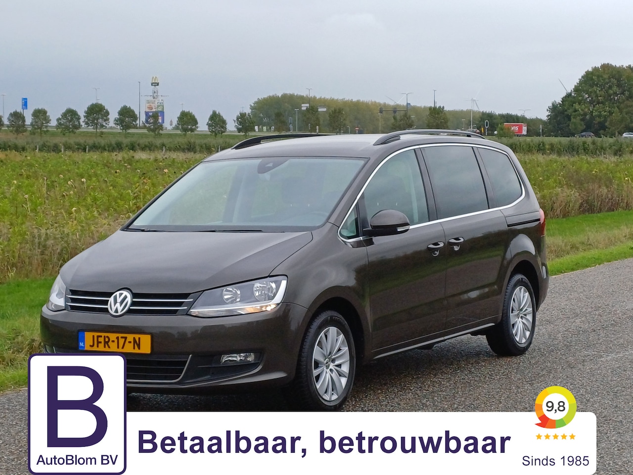 Volkswagen Sharan - 1.4 TSI Exclusive Series /Navi/Clima/Stoelverw./Parkh. V+A/ - AutoWereld.nl