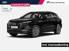 Audi Q6 e-tron - Advanced edition 252 PK · Trekhaak, mechanisch draaibaar · Sportstoel zwart leder-kunstl.