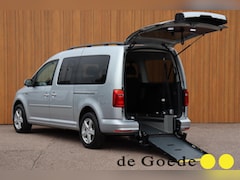 Volkswagen Caddy Maxi - 1.4 TSI Trendl. 5p+1 Rolstoel auto bodemverlaging a.camera
