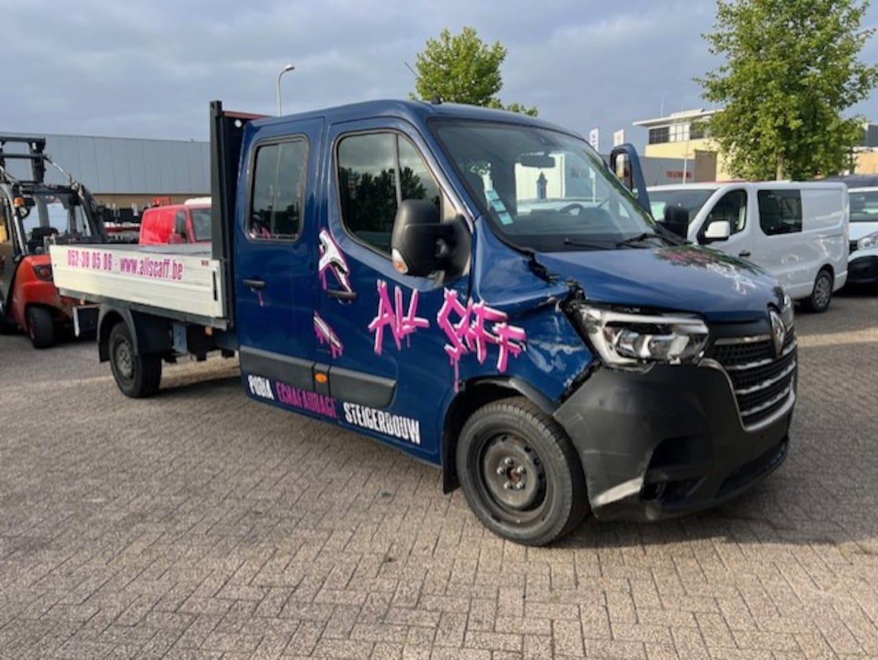 Renault Master - T35 2.3 dCi 165 L3 DC MAXI PRITSCHE PICK UP KLIMA EURO6 - AutoWereld.nl