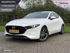 Mazda 3 - 3 2.5 e-SkyActiv-G M Hybrid 140 Takumi 360 Camera | ACC | Bose | Leer