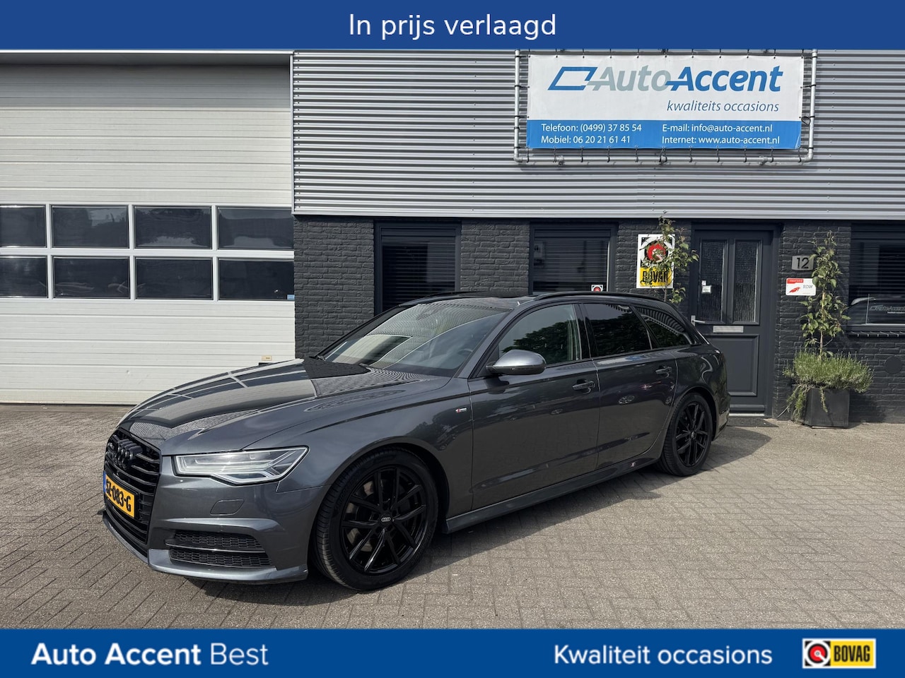 Audi A6 Avant - 3.0 TDI quattro Premium Edition S-Line Pano/Leder... - AutoWereld.nl