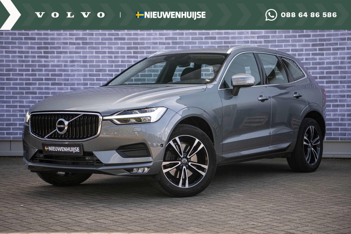 Volvo XC60 - 2.0 T5 Momentum | Trekhaak | Lederen bekleding | Elektrisch verstelbare bestuurdersstoel m - AutoWereld.nl