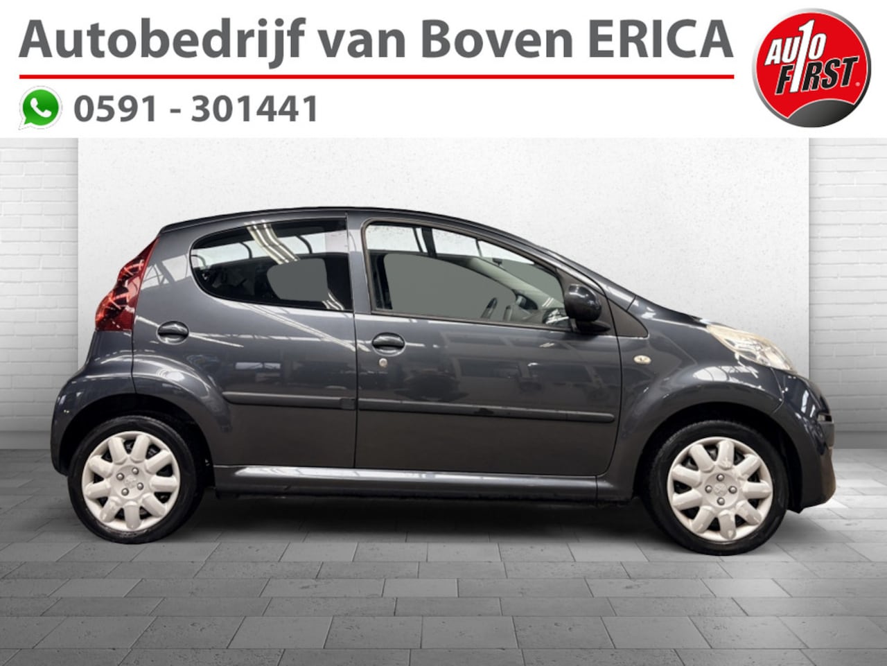 Peugeot 107 - 1.0 Active Premium Pack Airco 5drs Led - AutoWereld.nl