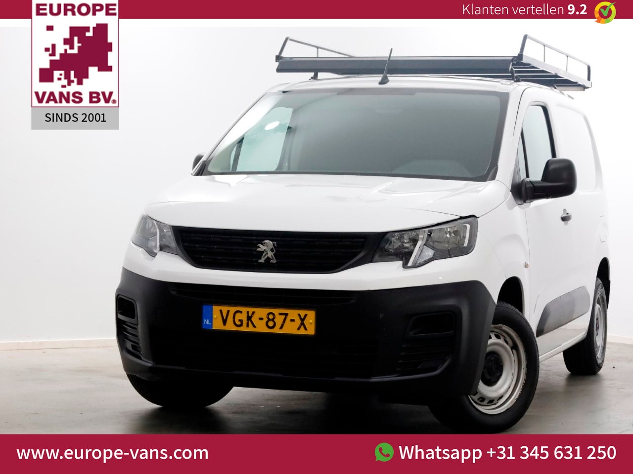 Peugeot Partner - 1.5 BlueHDI Pro Airco/Trekhaak/Imperiaal 07-2020 - AutoWereld.nl