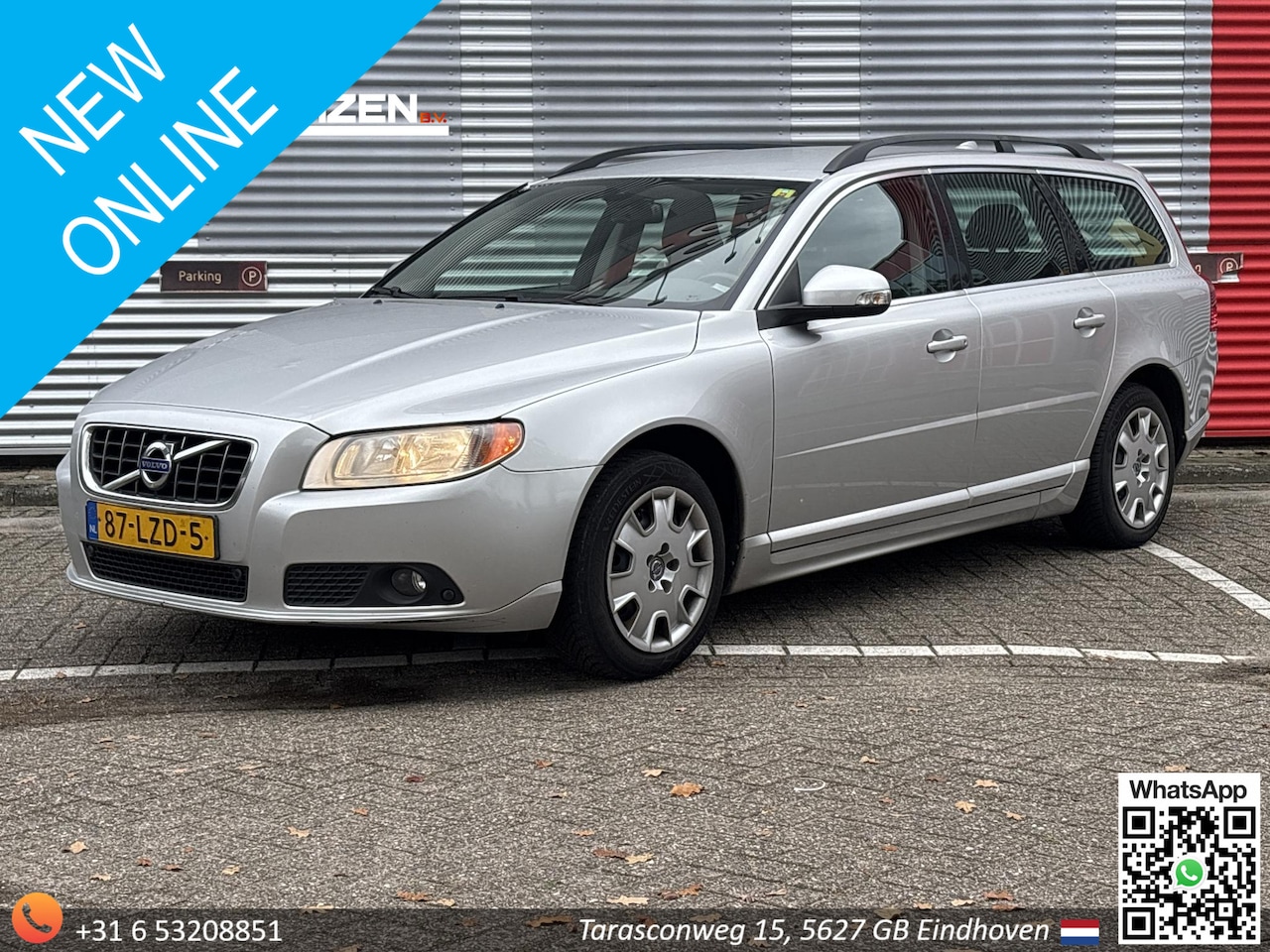 Volvo V70 - 2.0 D3 Momentum | Leder | Cruise | Climate | PDC | Elektrische Achterklep | APK 05-2026! | - AutoWereld.nl