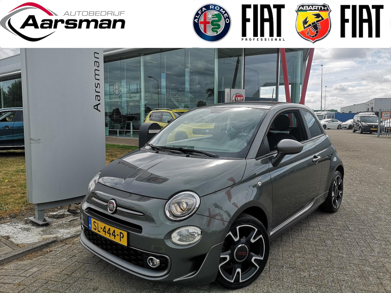 Fiat 500 - 0.9 TwinAir Turbo Sport | Navi |Carplay | Dealer onderhouden - AutoWereld.nl