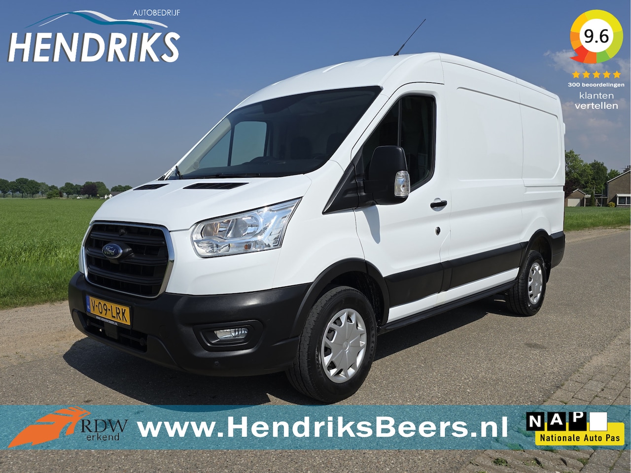 Ford Transit - 350 2.0 TDCI L2 H2 - 130 Pk - Euro 6 - Airco - Cruise Control - AutoWereld.nl