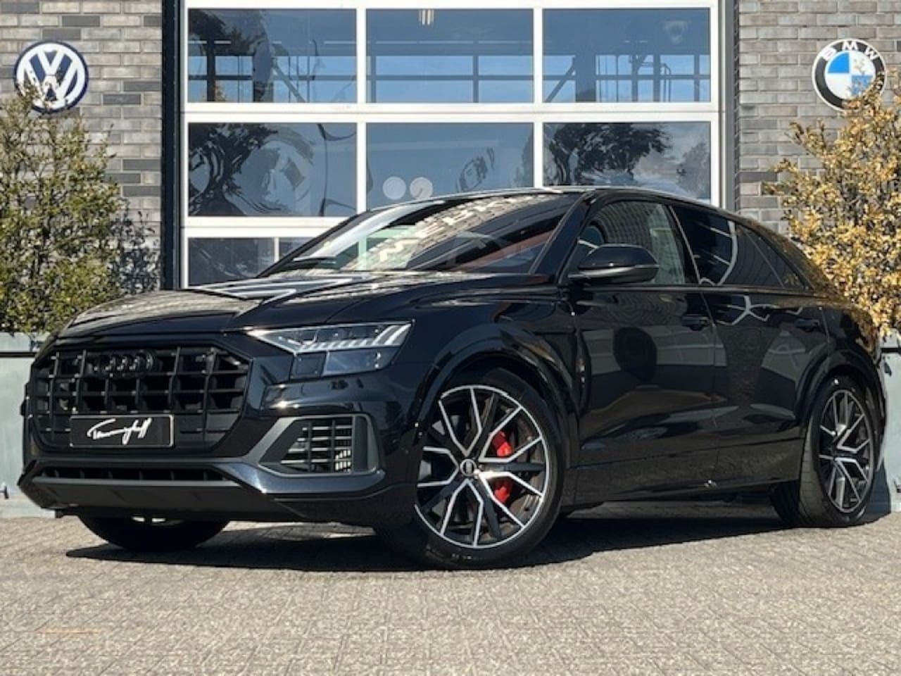 Audi Q8 - 55 TFSI E Q S-LINE - LEDER - EL. TREKH. - 21 INCH - AutoWereld.nl