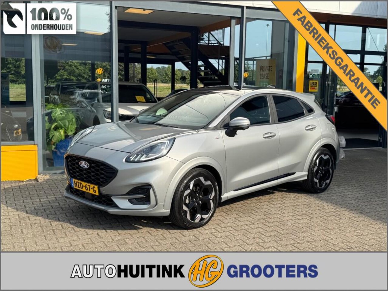 Ford Puma - 1.0 Hybrid ST Line X Nw model! - Pan dak - Navi - 360 camera - AutoWereld.nl