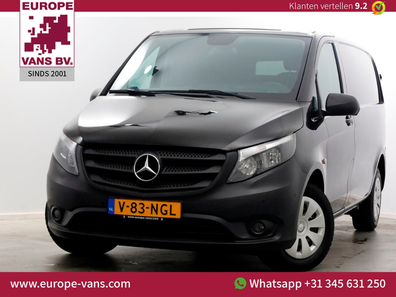 Mercedes-Benz Vito - 114 CDI 163pk RWD 9G Automaat Kort Airco/Navi/Camera 12-2021 - AutoWereld.nl