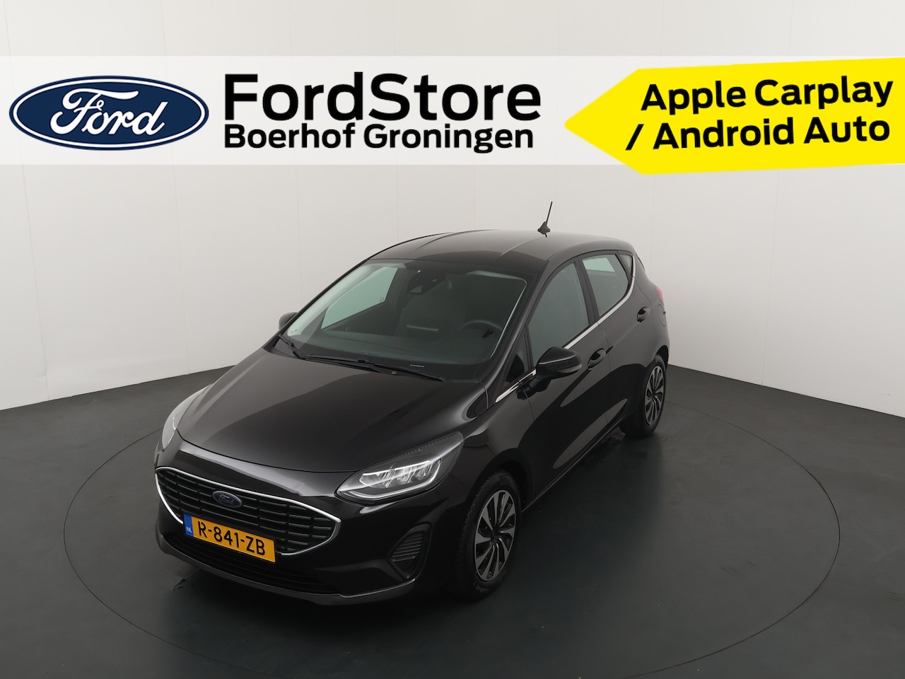 Ford Fiesta - EcoBoost 125PK Hybrid Titanium | Climate control | Parkeersensoren | Cruise control I Navi - AutoWereld.nl