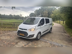 Ford Transit Custom - 290 2.2 TDCI L2H1 Trend DC 257.000 NAP DUBBELE CABINE LANG WIT