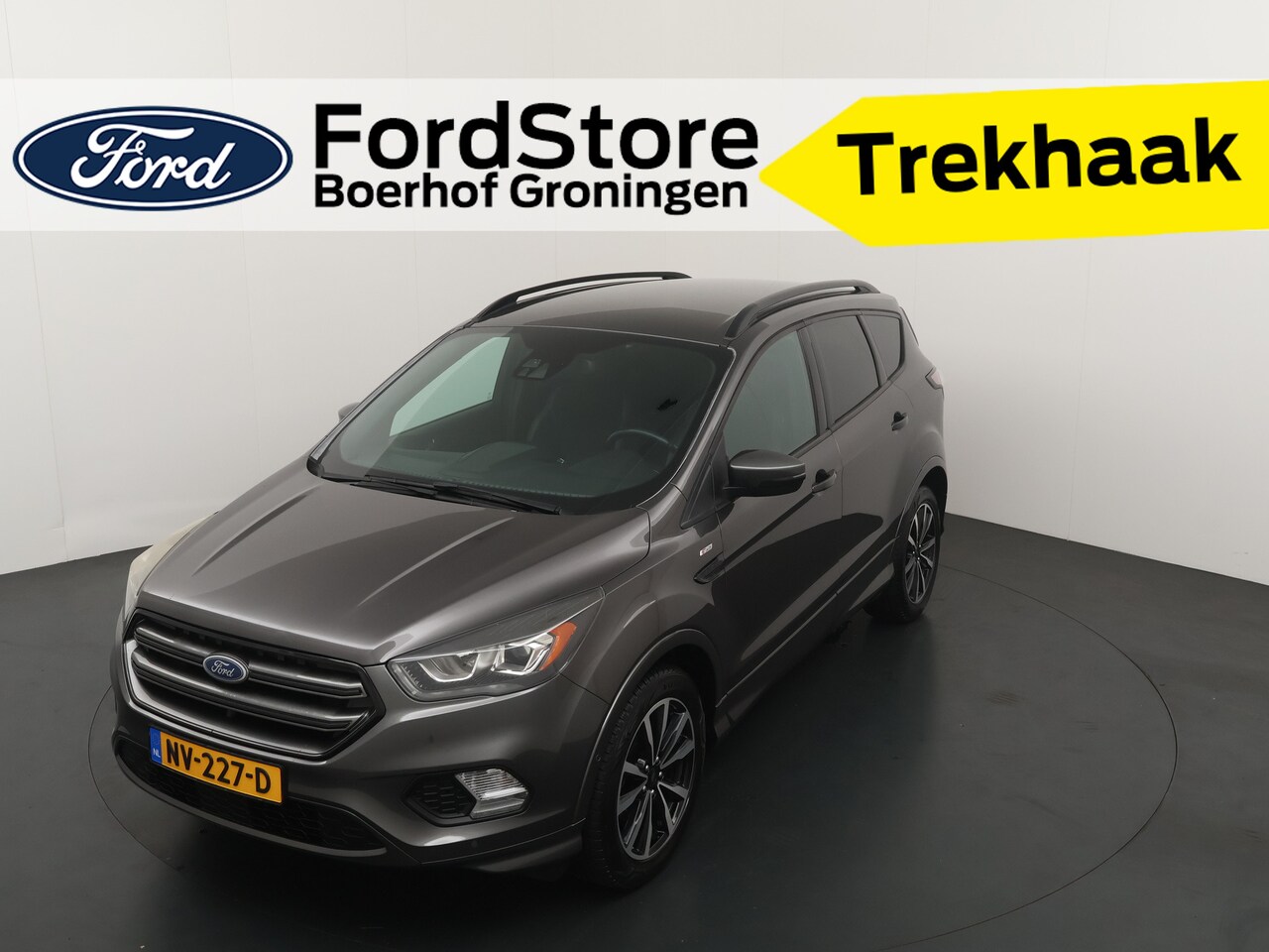Ford Kuga - 1.5 120pk EcoBoost ST Line | Trekhaak | Camera | Voorruitverw. | Half leer | 4 seiz. bande - AutoWereld.nl