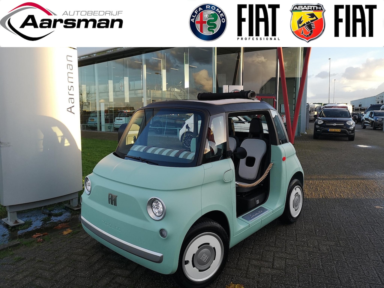Fiat Topolino - Dolcevita | Direct leverbaar | 45 km/u | 100% elektrisch | Brommobiel - AutoWereld.nl