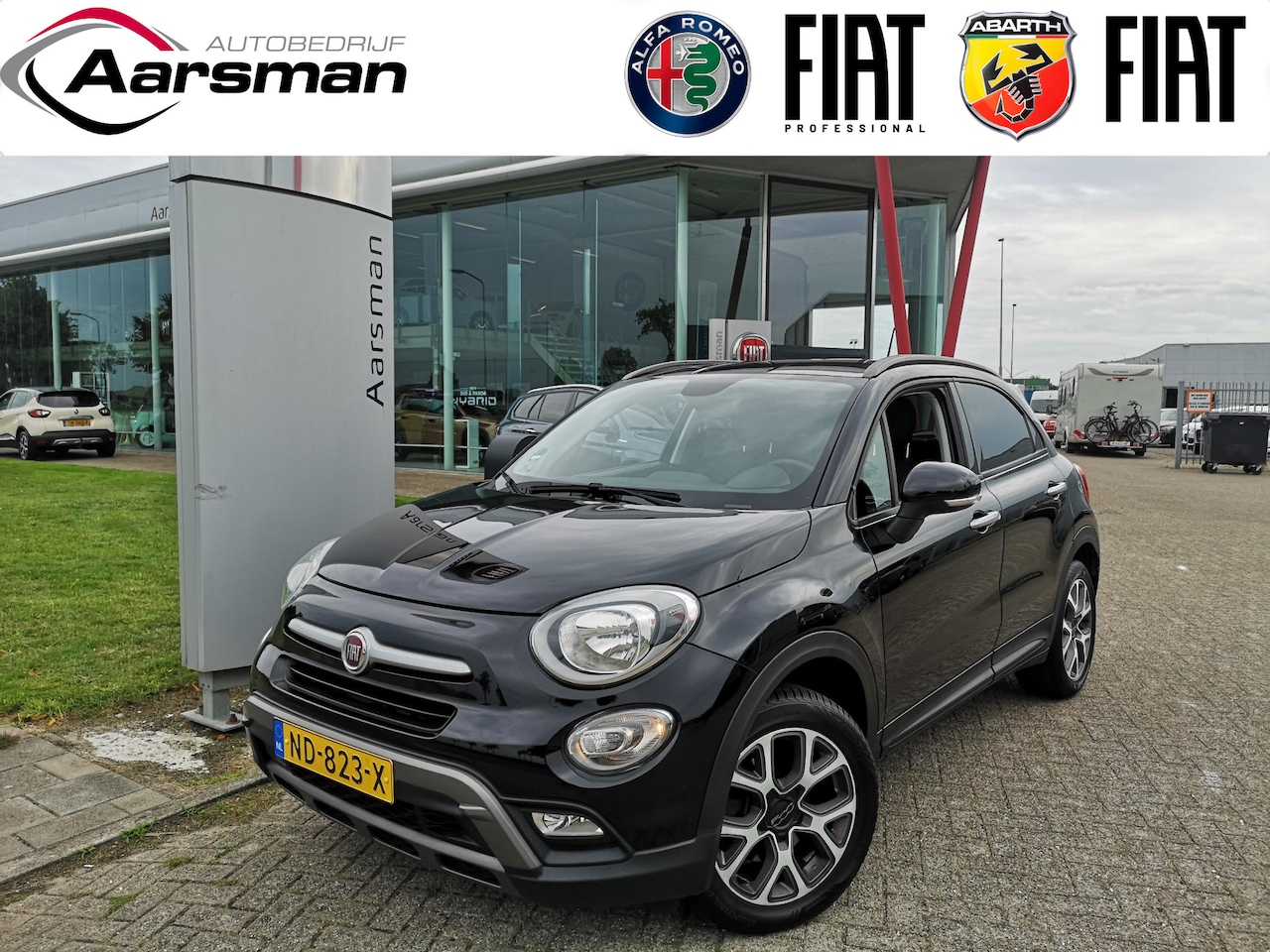 Fiat 500 X - 1.4 Turbo MultiAir Cross | Dealer OH | Navi | Parkeersensoren - AutoWereld.nl