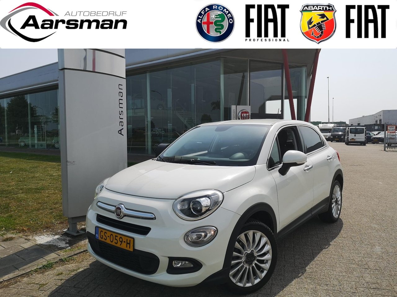 Fiat 500 X - 1.4 Turbo MultiAir Lounge | Dealer OH | Navi | Lichtmetalen velgen | Xenon - AutoWereld.nl