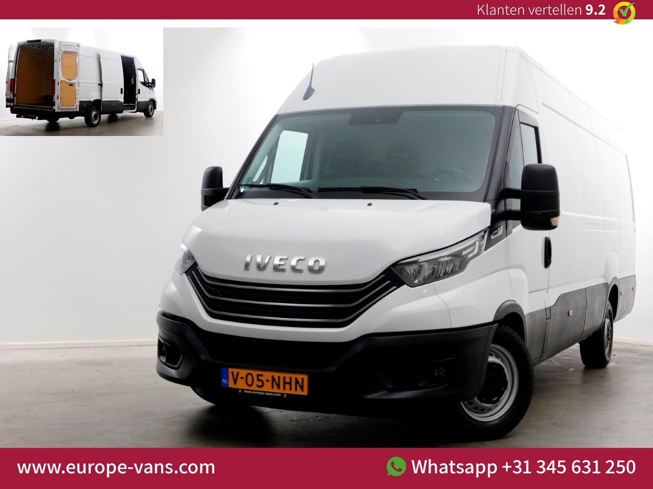 Iveco Daily - 35S18 3.0 180pk HiMatic Automaat L4H2 Maxi LED/Camera/Trekhaak 3500kg 02-2023 - AutoWereld.nl