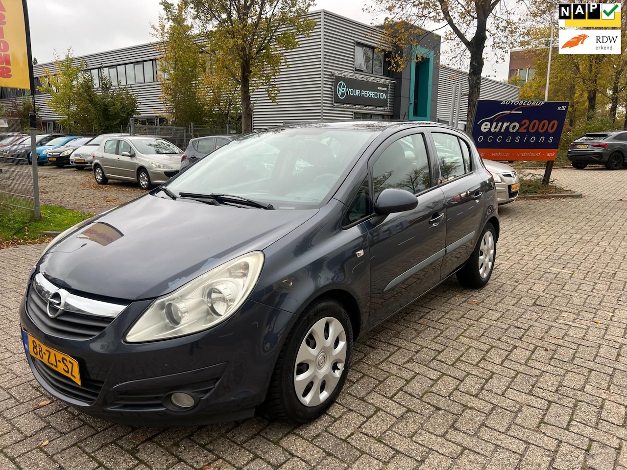 Opel Corsa - 1.2-16V Enjoy - AIRCO - 5 DEURS - ZONDAG OPEN ! - AutoWereld.nl