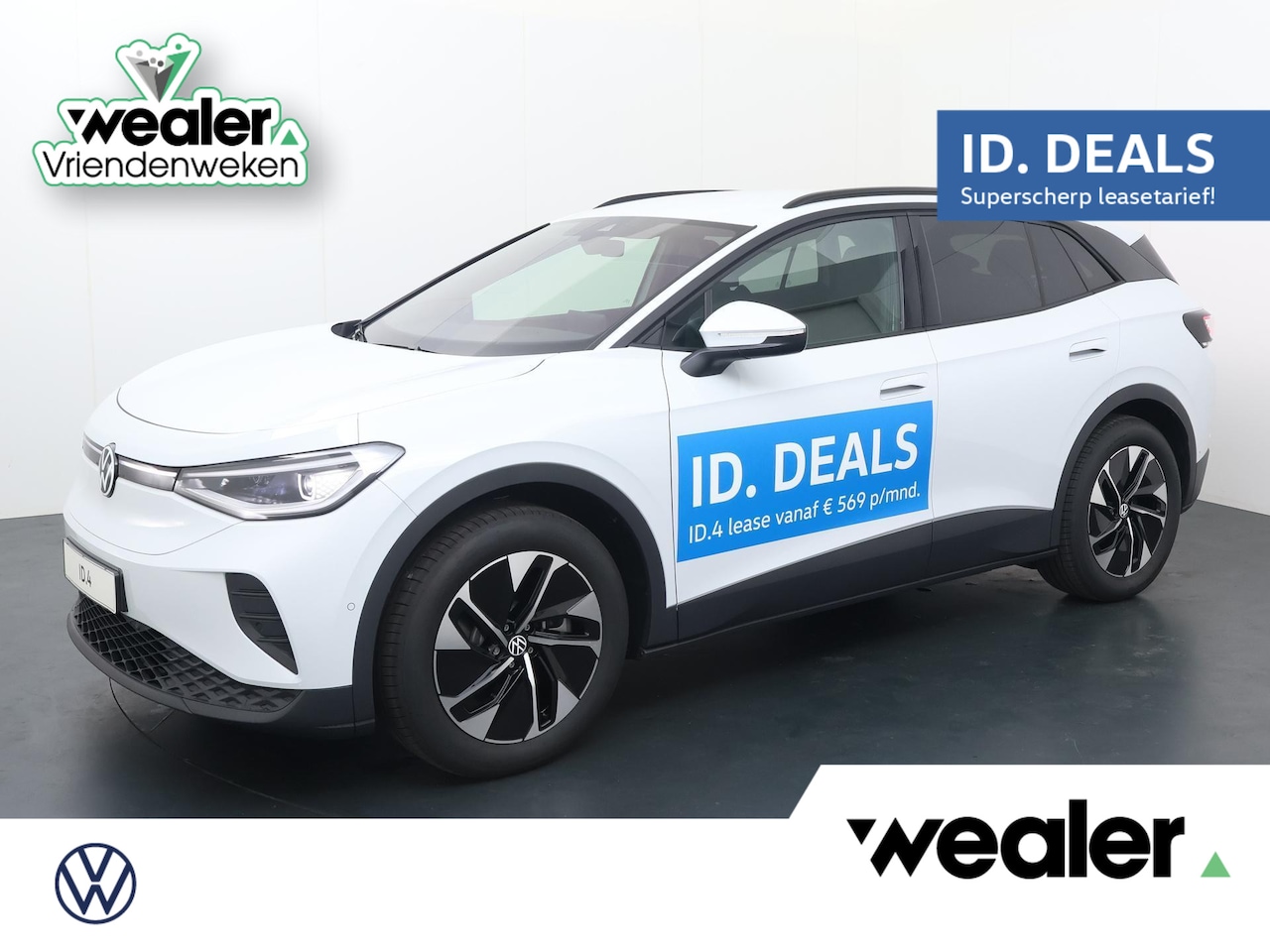 Volkswagen ID.4 - Pro Business 77 kWh accu, 210 kW / 286 pk SUV Elek trische aandrijving - AutoWereld.nl