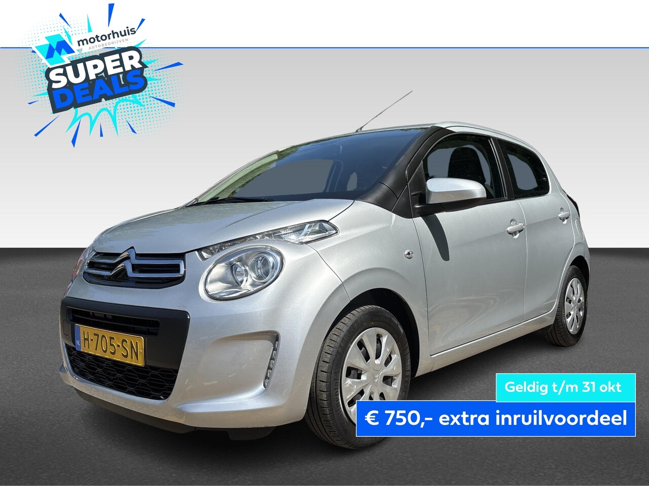 Citroën C1 - VTi 72PK 5 deurs Feel - AutoWereld.nl