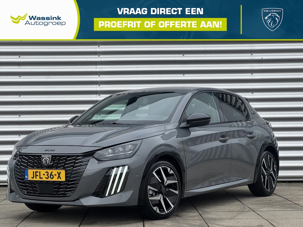 Peugeot 208 - 1.2 Hybrid 136 PK e-DCS6 Automaat GT Navigatie | 360 Camera | Full Led | Drive Assist Plus - AutoWereld.nl